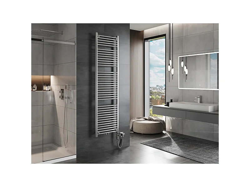 Mexen Mars radiateur électrique 1800 x 500 mm, 600 W, chrome - W110-1800-500-2600-01