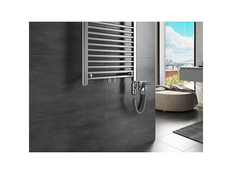 Mexen Mars radiateur électrique 1800 x 500 mm, 600 W, chrome - W110-1800-500-2600-01