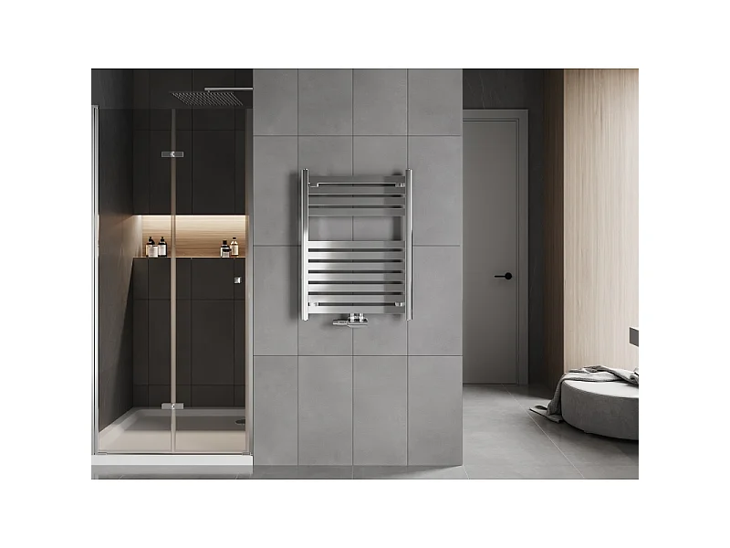 Mexen Uran radiador de casa de banho 800 x 600 mm, 336 W, cromado - W105-0800-600-00-01