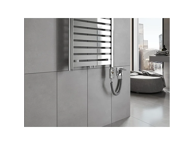 Mexen Uran radiateur électrique 800 x 500 mm, 300 W, chrome - W105-0800-500-2300-01