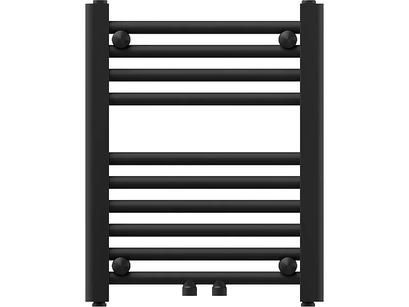 Mexen Mars Radiador de casa de banho 500 x 400 mm, 178 W, preto - W110-0500-400-00-70
