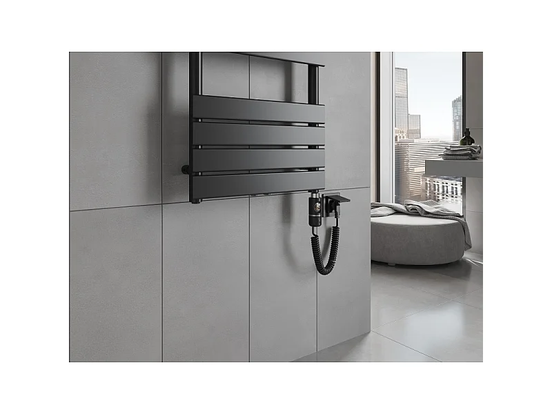 Mexen Ceres grzejnik elektryczny 1200 x 500 mm, 600 W, czarny - W111-1200-500-2600-70