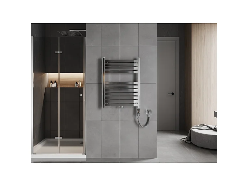 Mexen Uran radiateur électrique 800 x 600 mm, 300 W, chrome - W105-0800-600-2300-01