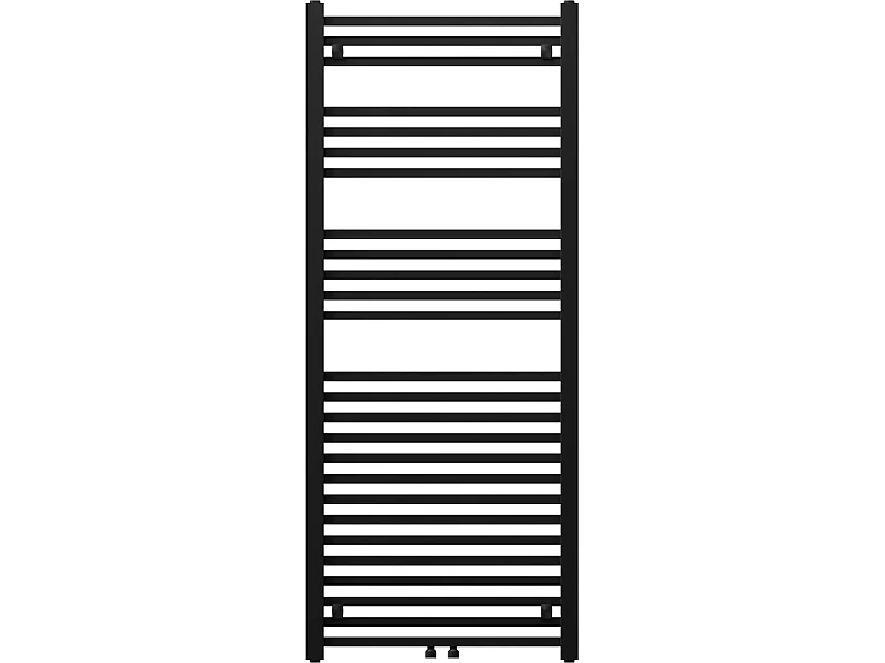 Mexen Pluton radiateur de salle de bain 1450 x 600 mm, 835 W, noir - W106-1450-600-00-70