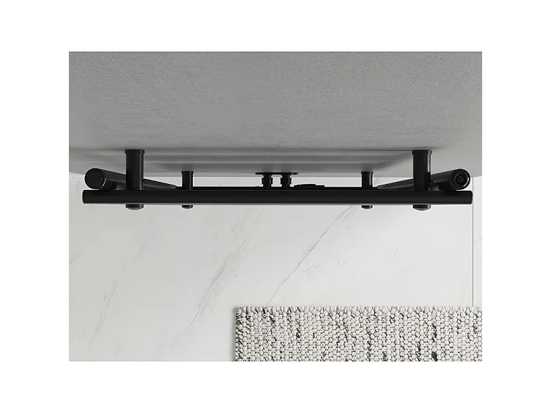 Mexen Sol radiador de casa de banho 1200 x 600 mm, 658 W, preto - W125-1200-600-00-70