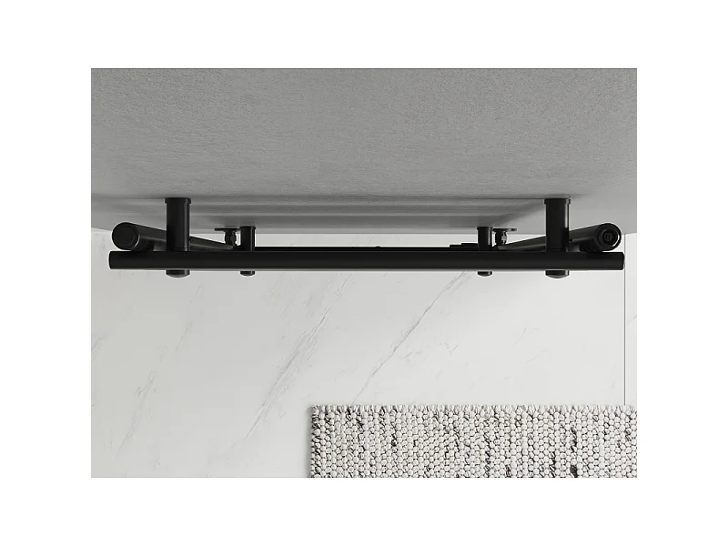 Mexen Sol radiador de casa de banho 1200 x 600 mm, 658 W, preto - W125-1200-600-00-70