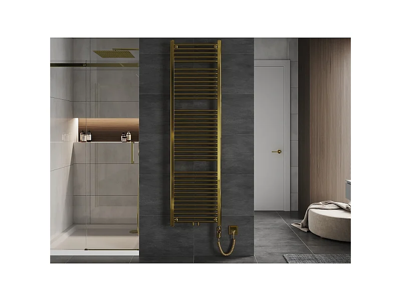 Mexen Mars electric radiator 1800 x 500 mm, 600 W, gold - W110-1800-500-2600-50