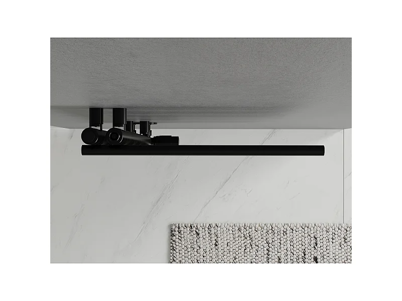 Mexen Neptun radiateur décoratif de salle de bain 1400 x 500 mm, 532 W, noir - W101-1400-500-00-70