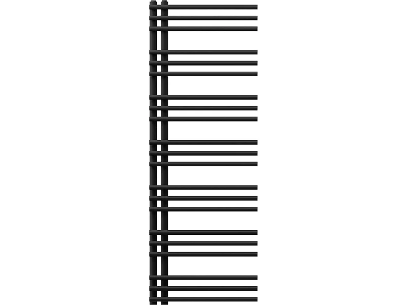 Mexen Neptun radiateur décoratif de salle de bain 1400 x 500 mm, 532 W, noir - W101-1400-500-00-70