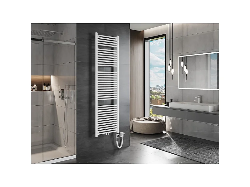 Mexen Mars radiateur électrique 1800 x 500 mm, 900 W, blanc - W110-1800-500-6900-20