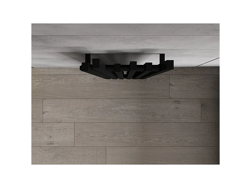 Mexen Omaha radiateur décoratif 1800 x 420 mm, 655 W, noir - W208-1800-420-00-70