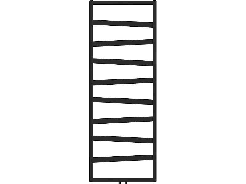 Mexen Zoom radiateur décoratif de salle de bain 1430 x 530 mm, 477 W, noir - W130-1430-530-00-70