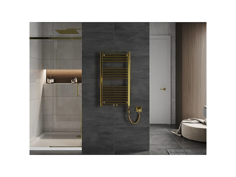 Mexen Mars radiateur électrique 900 x 500 mm, 300 W, doré - W110-0900-500-2300-50
