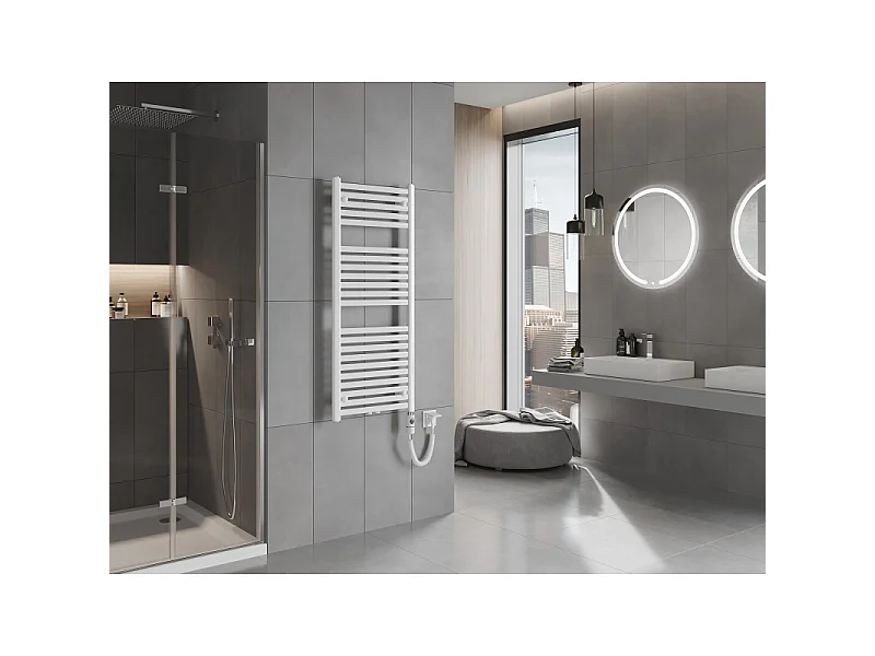 Mexen Hades radiateur électrique 1200 x 500 mm, 600 W, blanc - W104-1200-500-2600-20