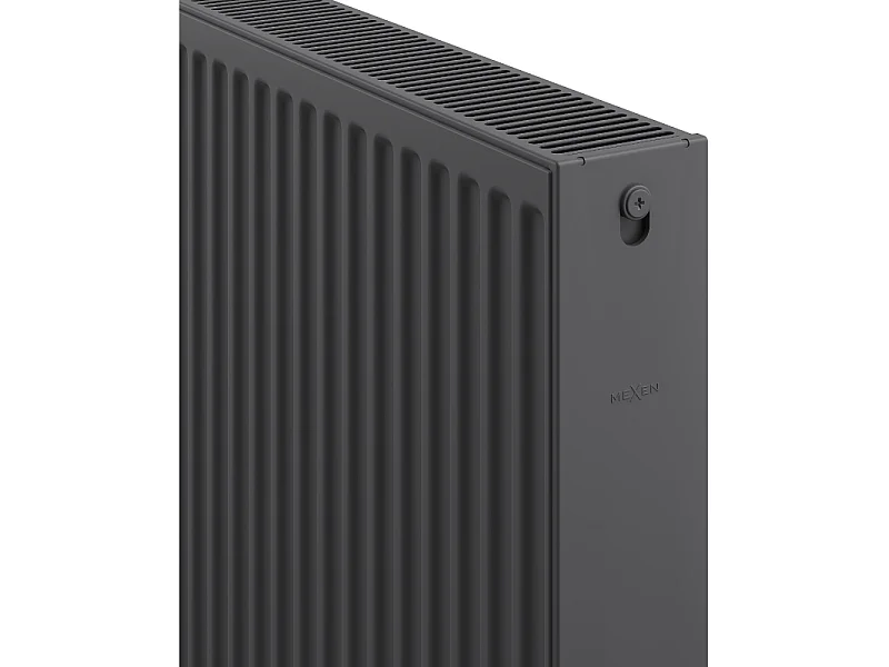 Mexen C22 Panel Radiator 400 x 2000 mm, Side Connection, 2371 W, Anthracite - W422-040-200-66