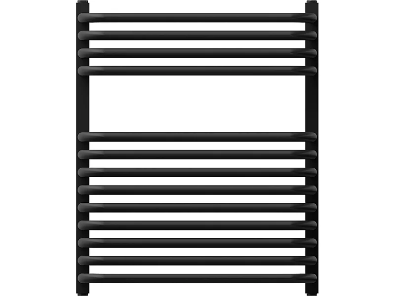 Mexen Apollo badeværelsesradiator 660 x 550 mm, 386 W, sort - W117-0660-550-00-70