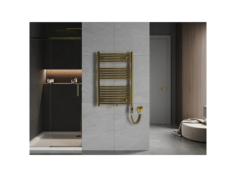 Mexen Ares radiateur électrique 900 x 600 mm, 300 W, doré - W102-0900-600-2300-50
