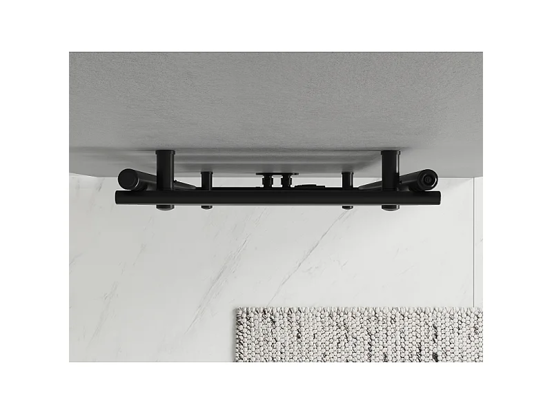 Mexen Sol radiador de casa de banho 1200 x 500 mm, 569 W, preto - W125-1200-500-00-70