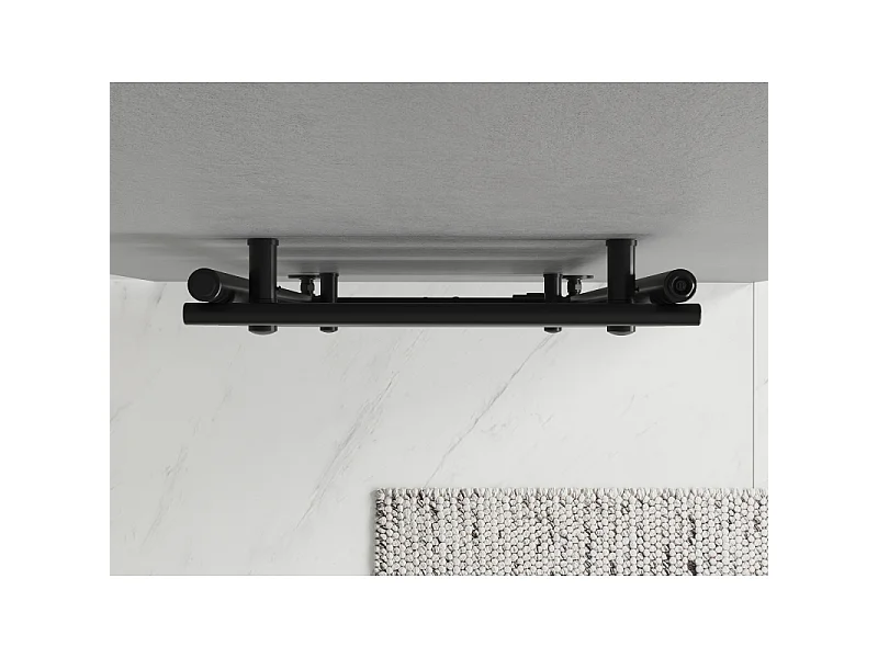 Mexen Sol radiador de casa de banho 1200 x 500 mm, 569 W, preto - W125-1200-500-00-70
