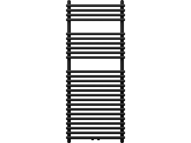Mexen Sol radiador de casa de banho 1200 x 500 mm, 569 W, preto - W125-1200-500-00-70