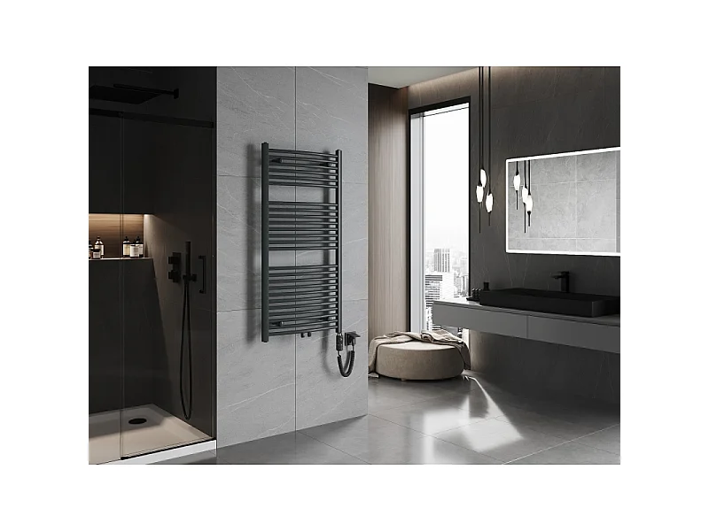 Mexen Ares radiateur électrique 1200 x 600 mm, 600 W, anthracite - W102-1200-600-2600-66