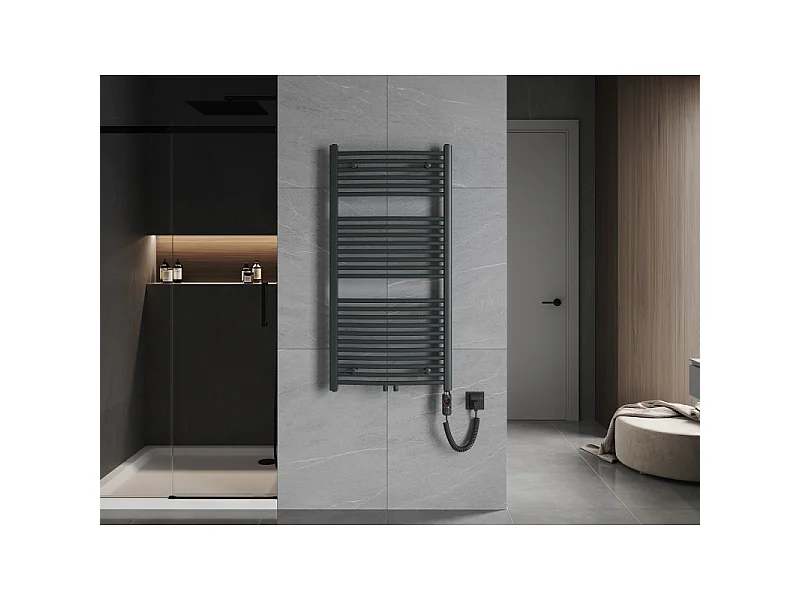 Mexen Ares radiateur électrique 1200 x 600 mm, 600 W, anthracite - W102-1200-600-2600-66