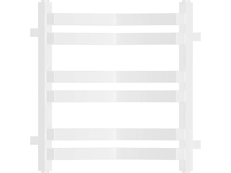 Mexen Loop radiateur de salle de bain d'angle 500 x 375 mm, 253 W, blanc - W129-0500-350-00-20