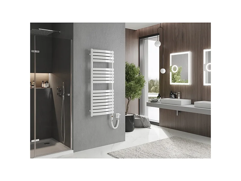 Mexen Bachus električni radiator 1200 x 500 mm, 600 W, bel - W109-1200-500-2600-20
