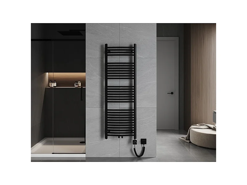 Mexen Ares radiateur électrique 1500 x 500 mm, 600 W, noir - W102-1500-500-6600-70