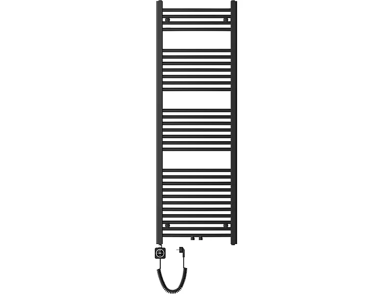 Mexen Ares radiateur électrique 1500 x 500 mm, 600 W, noir - W102-1500-500-6600-70