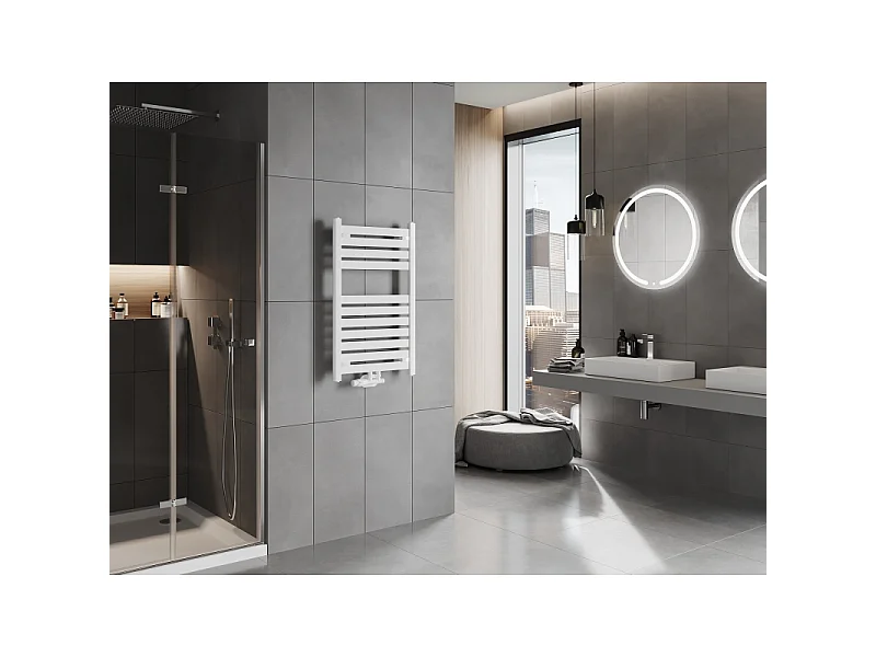 Mexen Uran radiador de casa de banho 800 x 500 mm, 364 W, branco - W105-0800-500-00-20