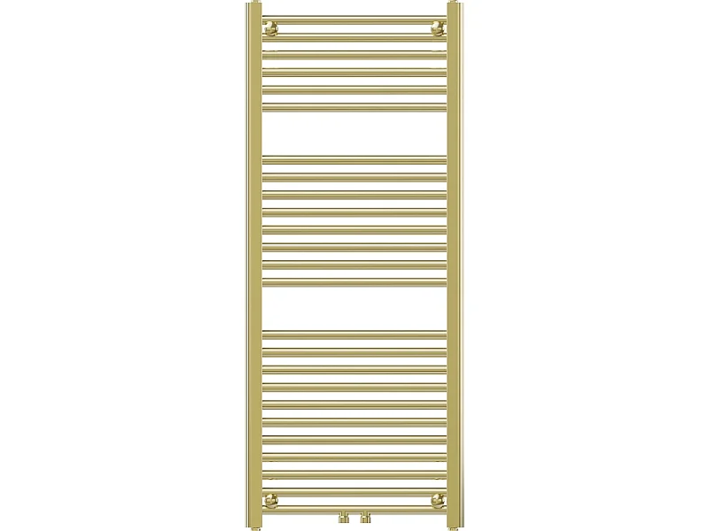 Mexen Mars radiador de casa de banho 1200 x 500 mm, 417 W, dourado - W110-1200-500-00-50