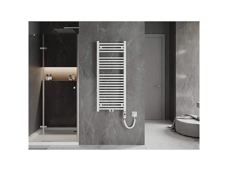 Mexen Pluton radiateur électrique 1200 x 500 mm, 600 W, blanc - W106-1200-500-2600-20