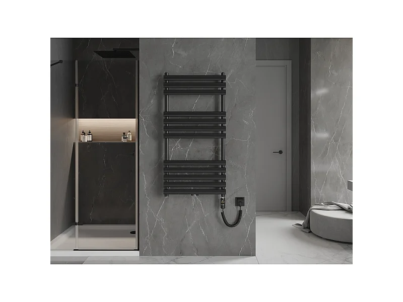 Mexen Jowisz električni radiator 1200 x 600 mm, 600 W, črna - W107-1200-600-2600-70