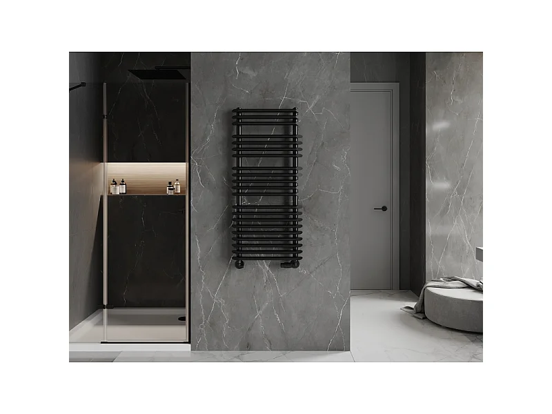 Mexen Akan radiateur de salle de bains 1080 x 500 mm, 784 W, noir - W121-1080-500-00-70