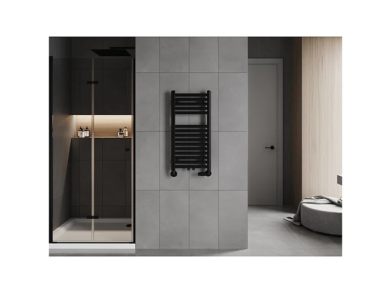 Mexen Hades radiador de casa de banho 800 x 400 mm, 320 W, preto - W104-0800-400-00-70