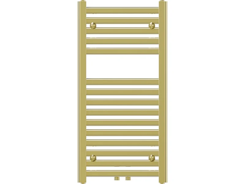 Mexen Hades radiador de casa de banho 800 x 400 mm, 253 W, dourado - W104-0800-400-00-50