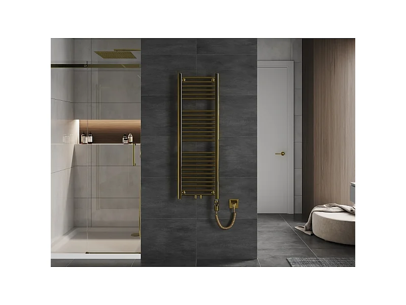 Mexen Mars radiateur électrique 1200 x 400 mm, 300 W, doré - W110-1200-400-2300-50