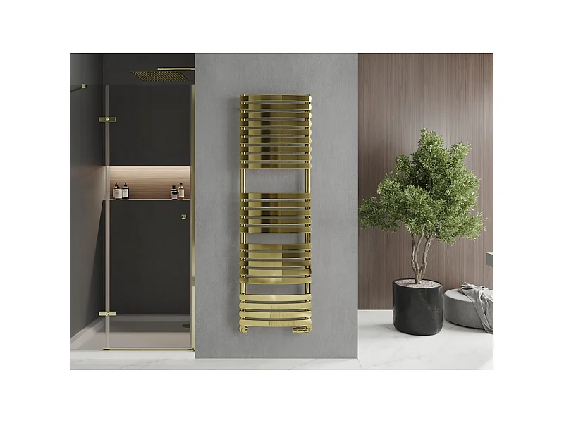 Mexen Bachus radiateur de salle de bains 1600 x 500 mm, 679 W, doré - W109-1600-500-00-50