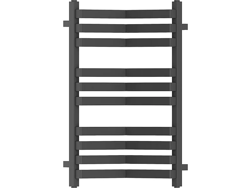 Mexen Loop radiador de casa de banho de canto 750 x 375 mm, 413 W, antracite - W129-0750-350-00-66