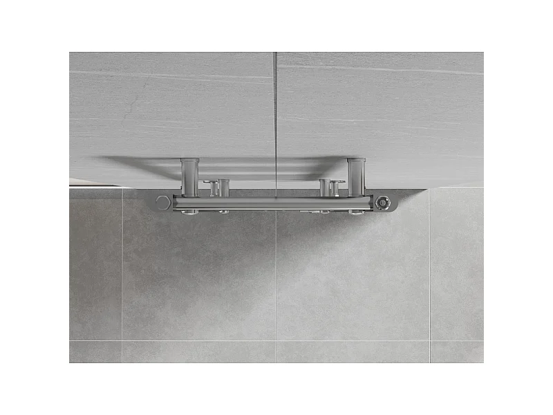 Mexen Mars radiador de casa de banho 1200 x 400 mm, 346 W, cromado - W110-1200-400-00-01