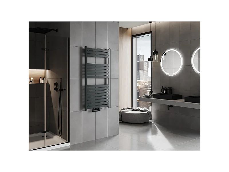 Mexen Uran radiador de casa de banho 1200 x 600 mm, 623 W, antracite - W105-1200-600-00-66
