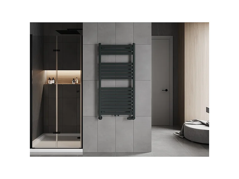 Mexen Uran radiador de casa de banho 1200 x 600 mm, 623 W, antracite - W105-1200-600-00-66