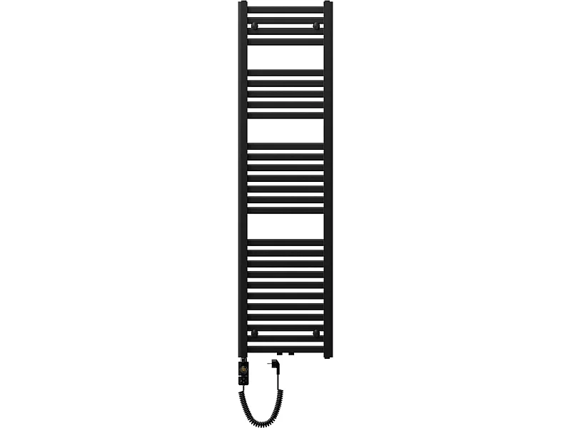 Mexen Hades radiateur électrique 1500 x 400 mm, 600 W, noir - W104-1500-400-2600-70