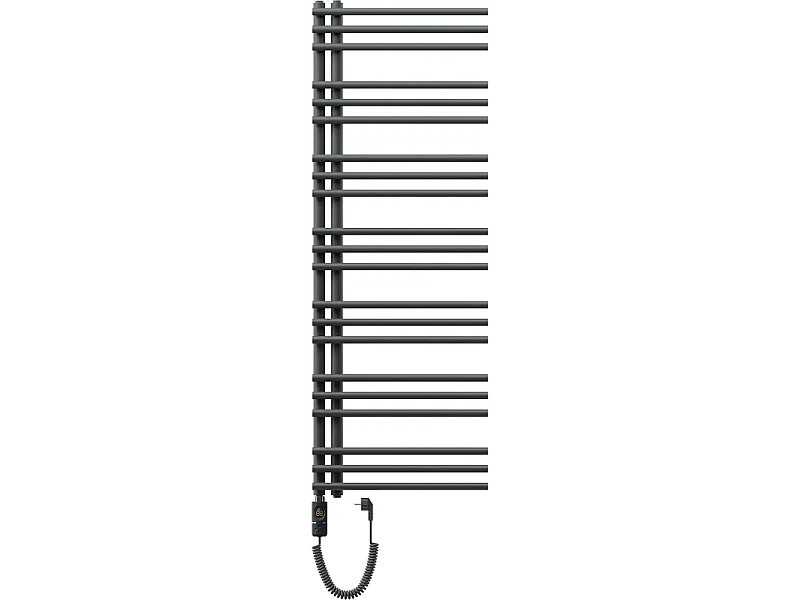 Mexen Neptun radiateur électrique 1400 x 500 mm, 600 W, anthracite - W101-1400-500-2600-66