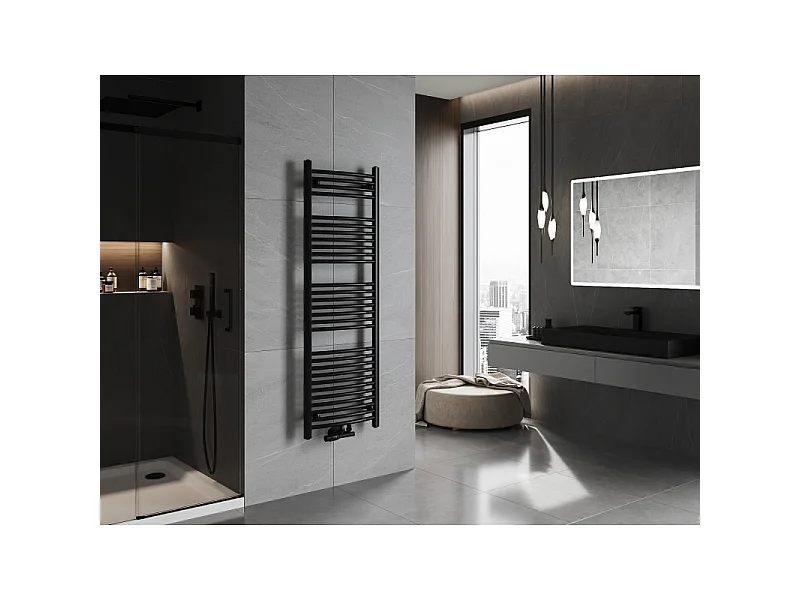 Mexen Ares radiador de casa de banho 1500 x 500 mm, 630 W, preto - W102-1500-500-00-70
