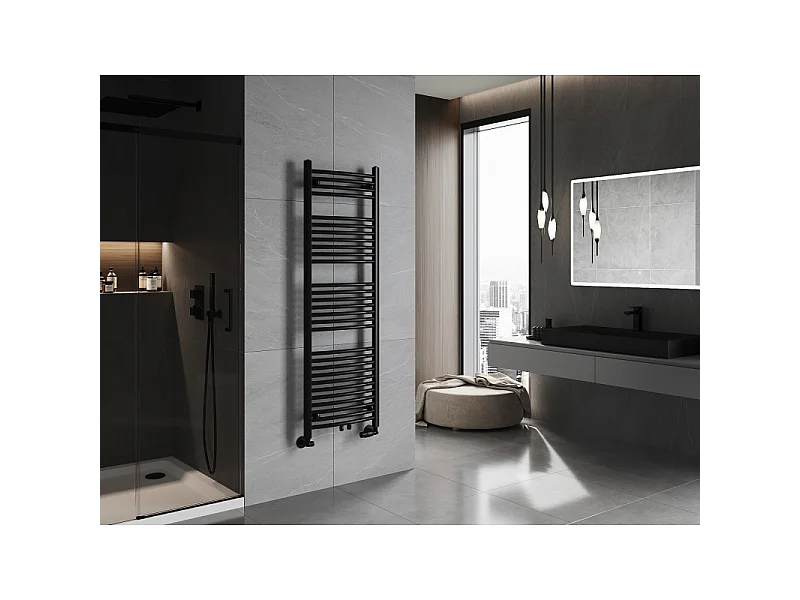Mexen Ares radiador de casa de banho 1500 x 500 mm, 630 W, preto - W102-1500-500-00-70