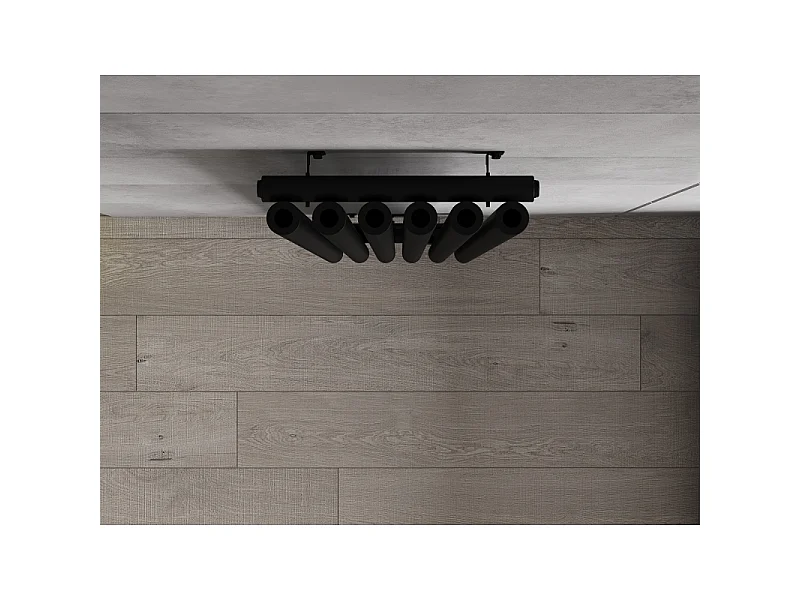 Mexen Nevada radiateur décoratif 1800 x 360 mm, 705 W, noir - W201-1800-360-00-70