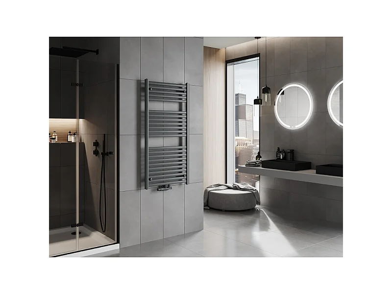 Mexen Hades radiador de casa de banho 1200 x 600 mm, 667 W, antracite - W104-1200-600-00-66