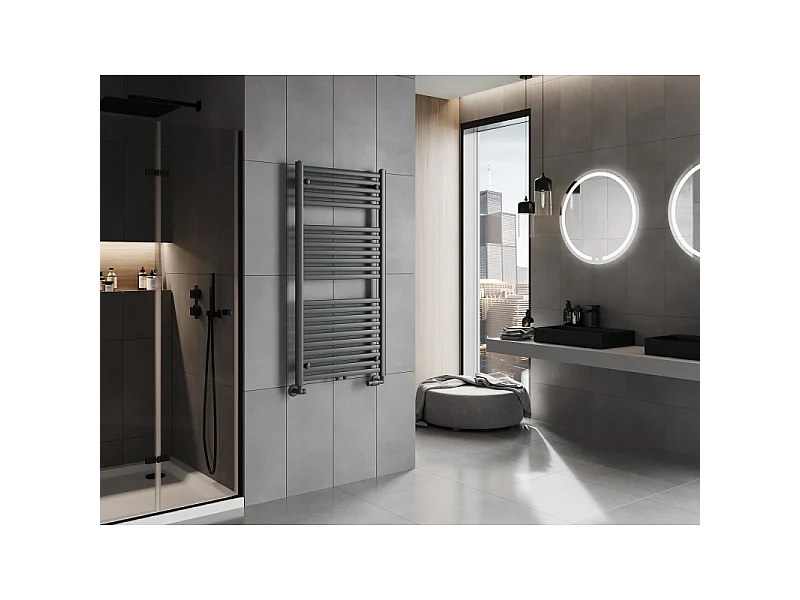 Mexen Hades radiador de casa de banho 1200 x 600 mm, 667 W, antracite - W104-1200-600-00-66